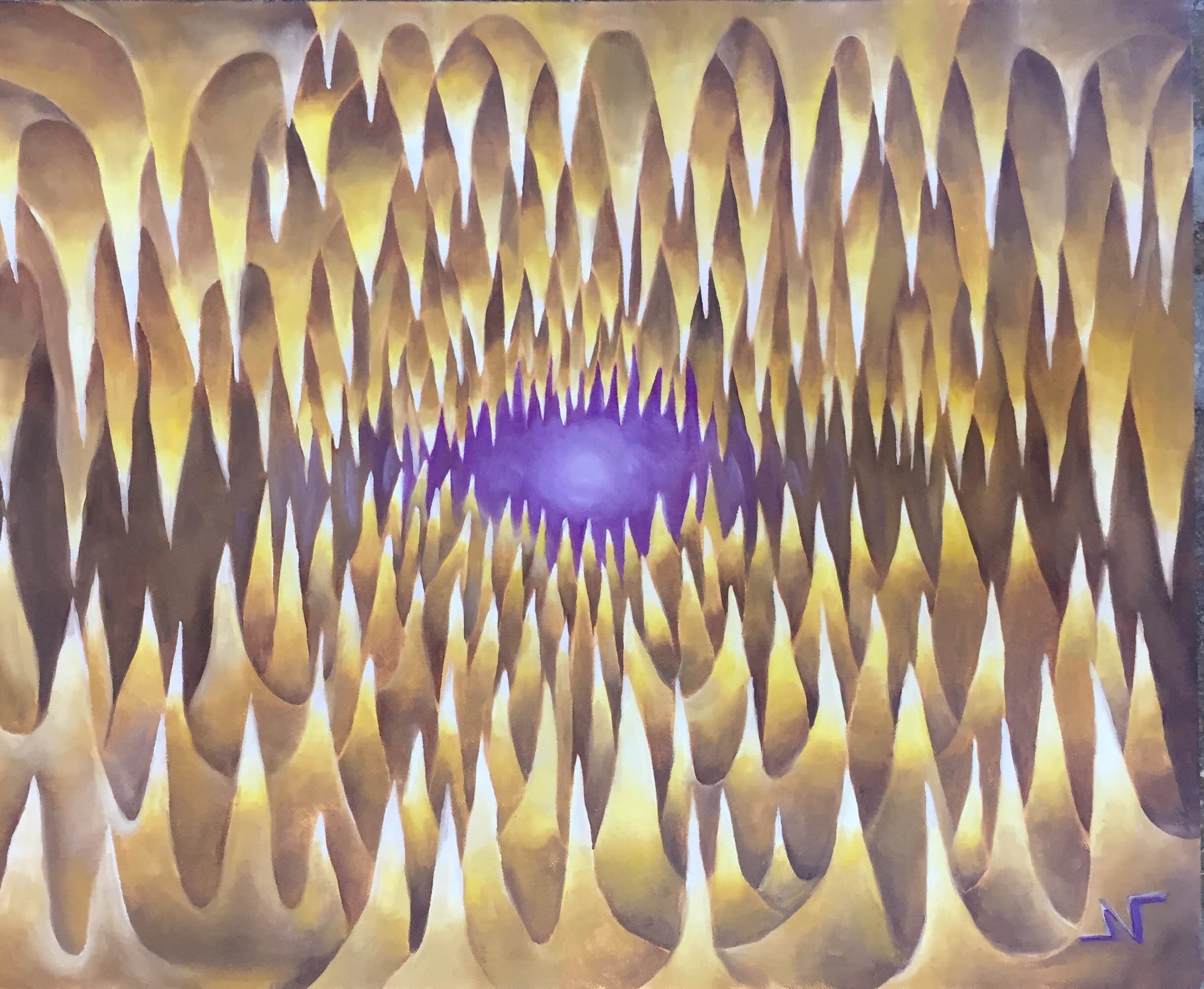 Purple Outer%2c Yellow Inner