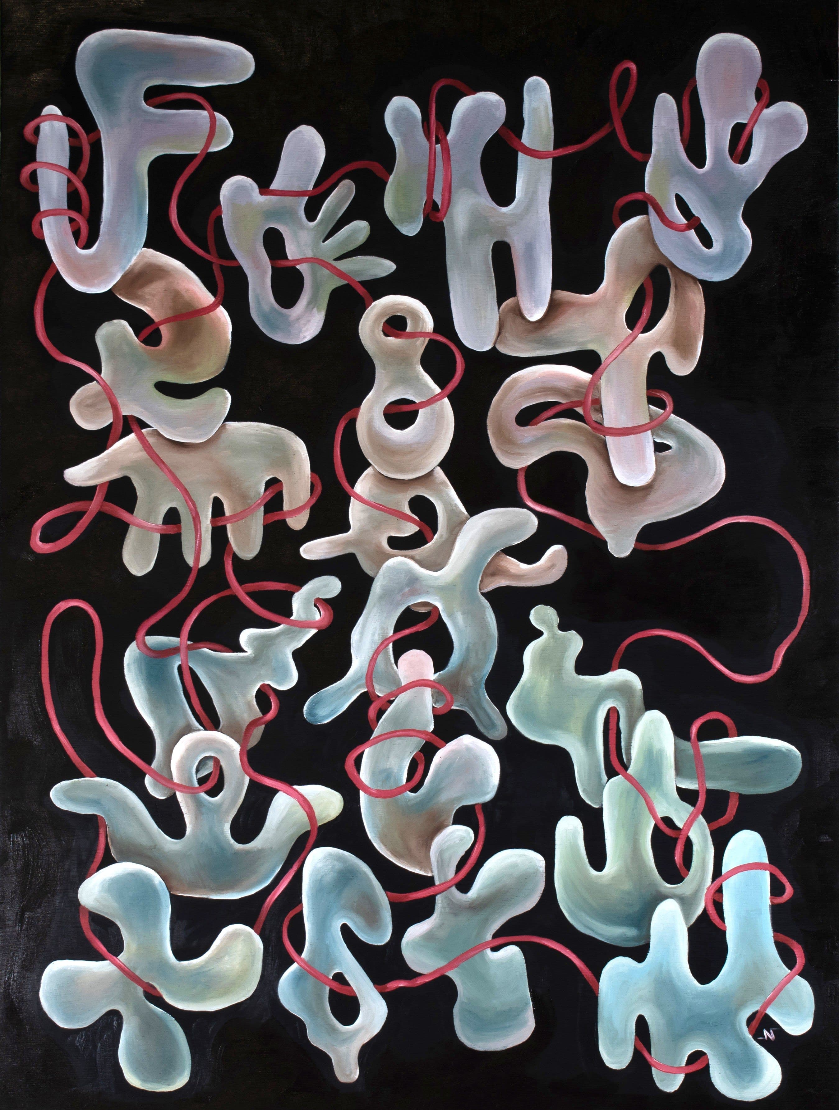 Lucky Charms on Wood