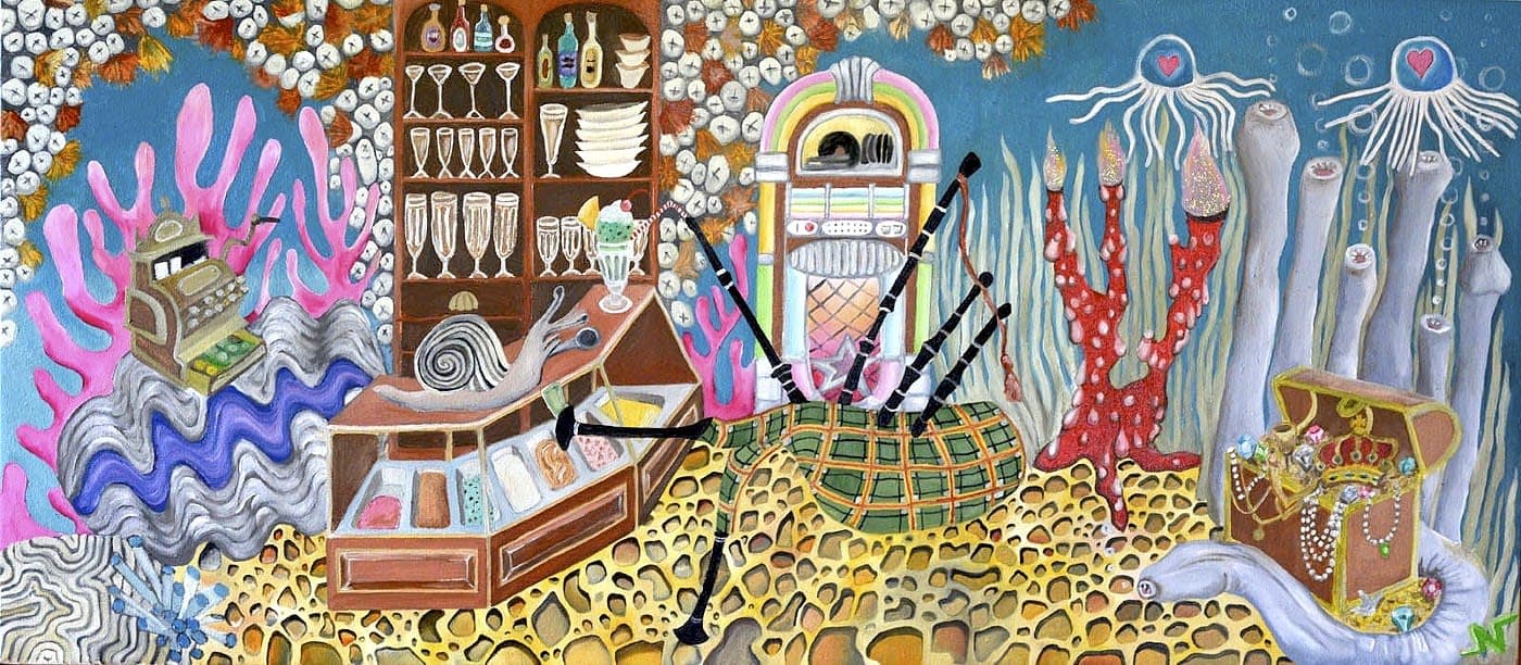 An Exchange of Money between an Underwater Bagpipe and a Snail