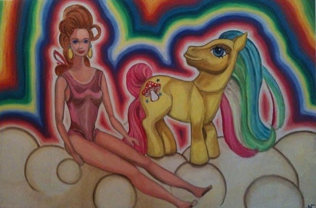 Barbie and My Little Pony Still life
