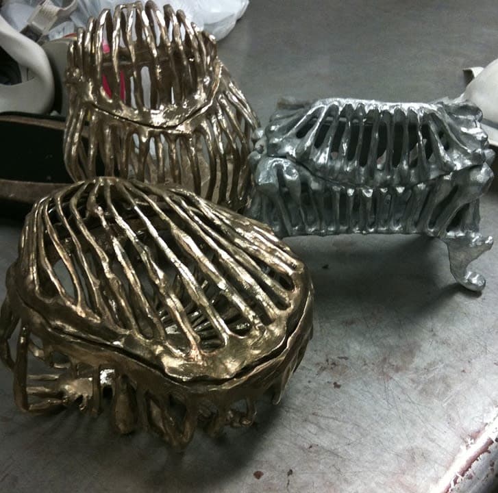 Cast Metal Jewelry Boxes