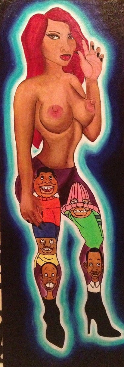 Sexy Cartoon Lady %232