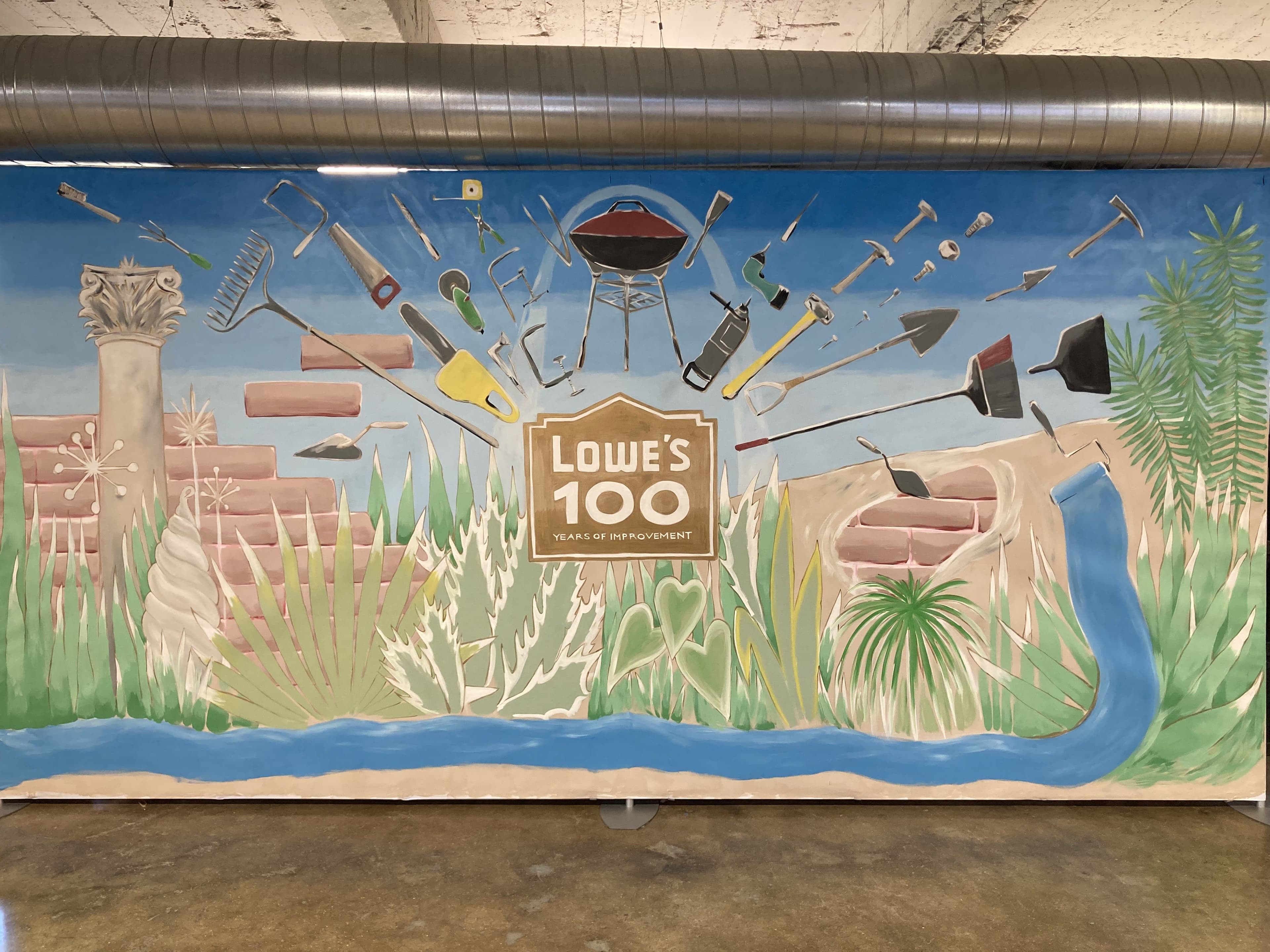 Mural for Lowe%27s